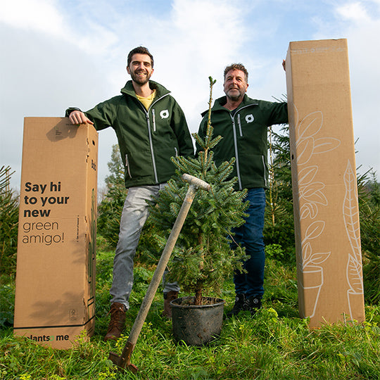 BeterBoompje en Plantsome samen op de kwekerij